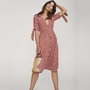Faithfull the Brand Nina Floral Midi Dress